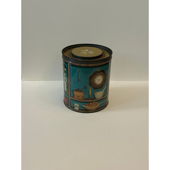 Vintage PG Proctor Gamble old kitchen shortening Coffee Tin Container Jar - Picture 3 of 9